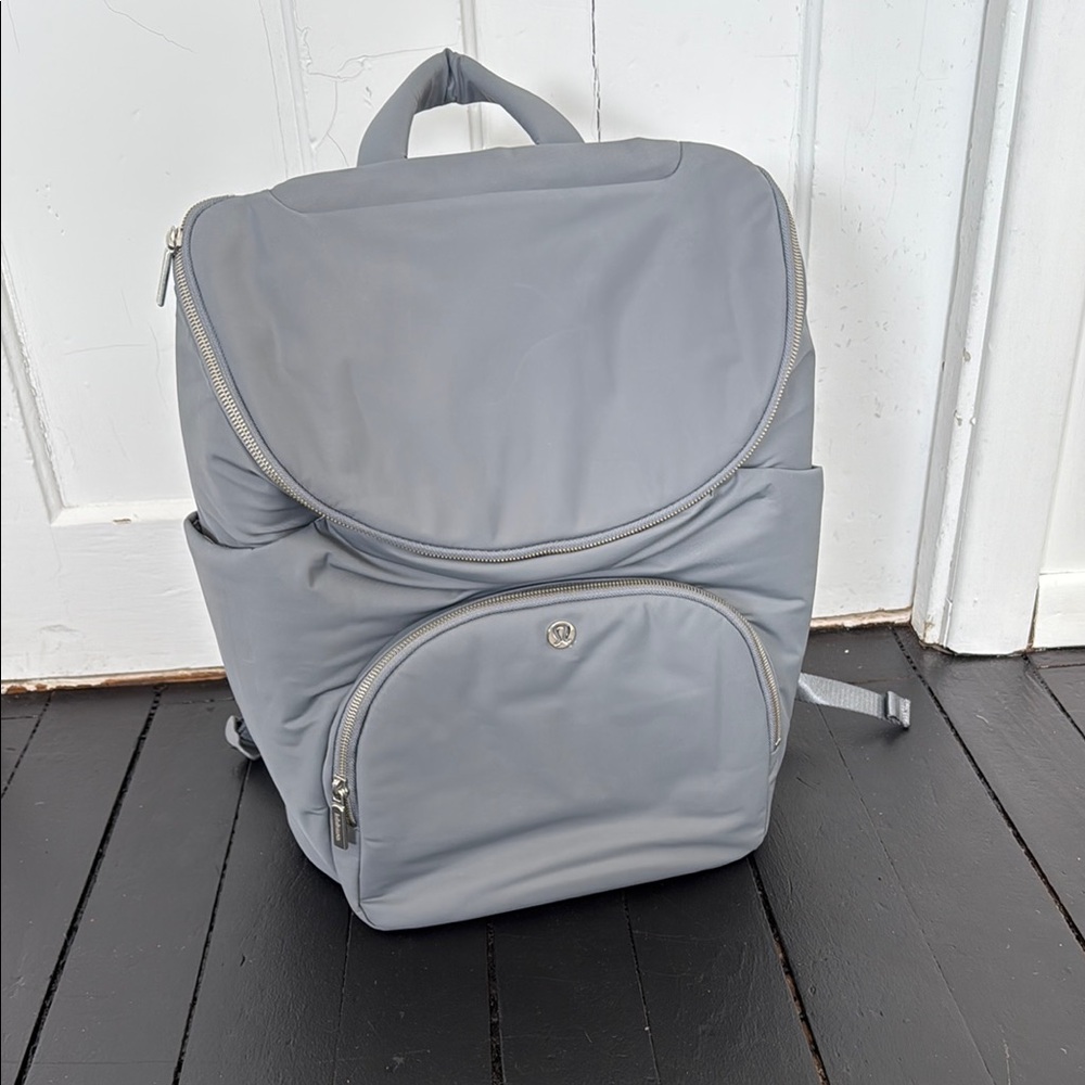 NWT Lululemon Gray New Parent Backpack